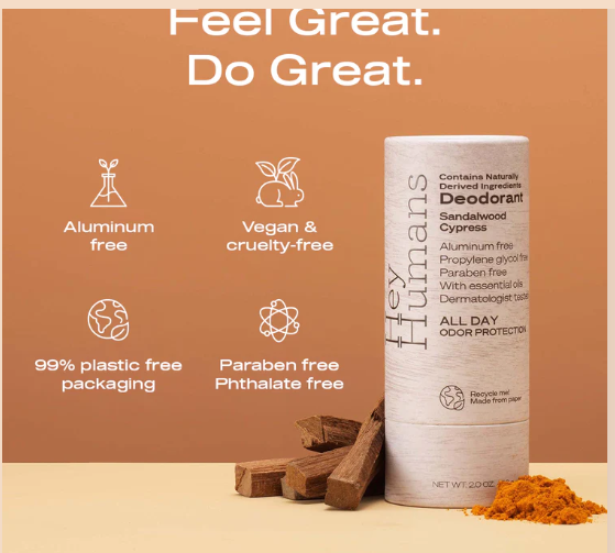 Hey Humans Natural Deodorant